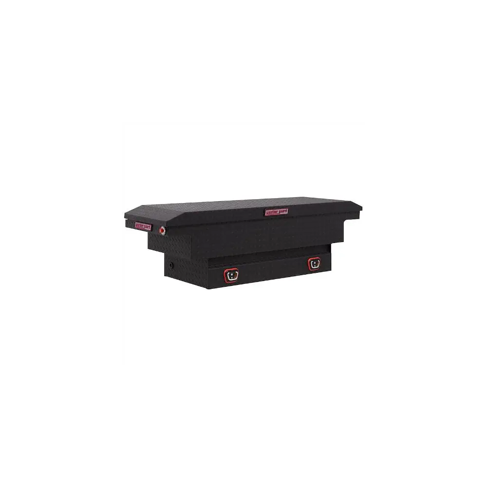 Weather Guard 62-1/2" Crossover Low Profile Truck Tool Box - Black Textured - WGU131-52-03